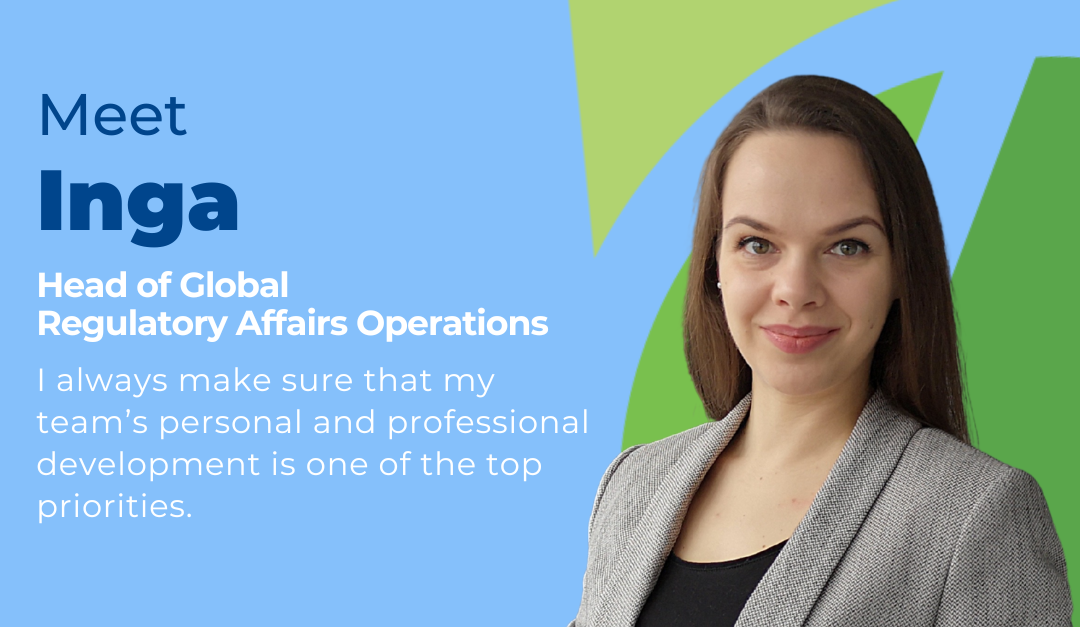 Inga Lakštauskienė – Head of Global  Regulatory Affairs Operations
