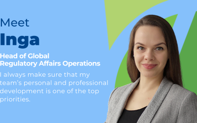 Inga Lakštauskienė – Head of Global  Regulatory Affairs Operations