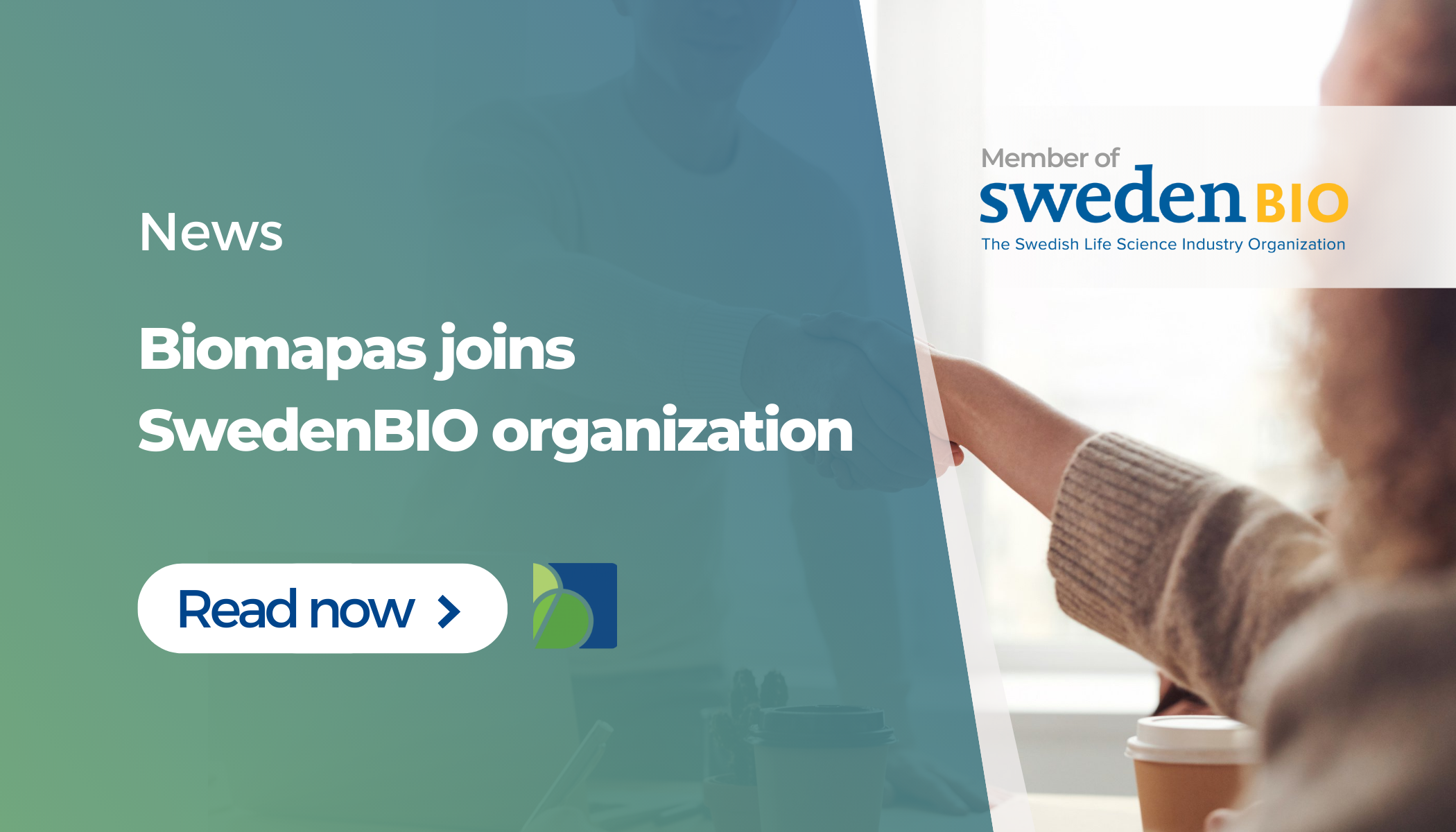 Biomapas joins SwedenBIO