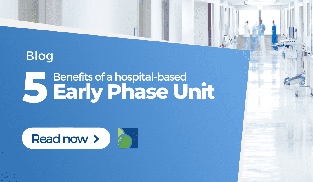 What are the advantages of a hospital-based Early Phase Unit?