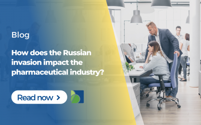 How does the Russian invasion impact the pharmaceutical industry?