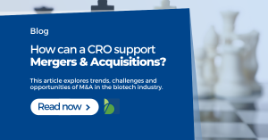 How can a CRO support Mergers & Acquisition