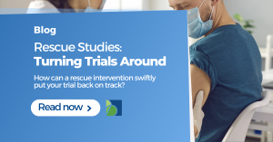 Rescue Study Strategies for Clinical Trials