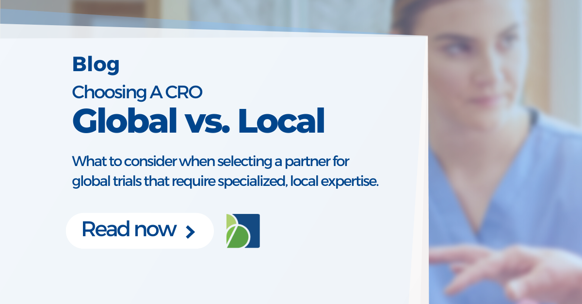 choosing a global or local cro