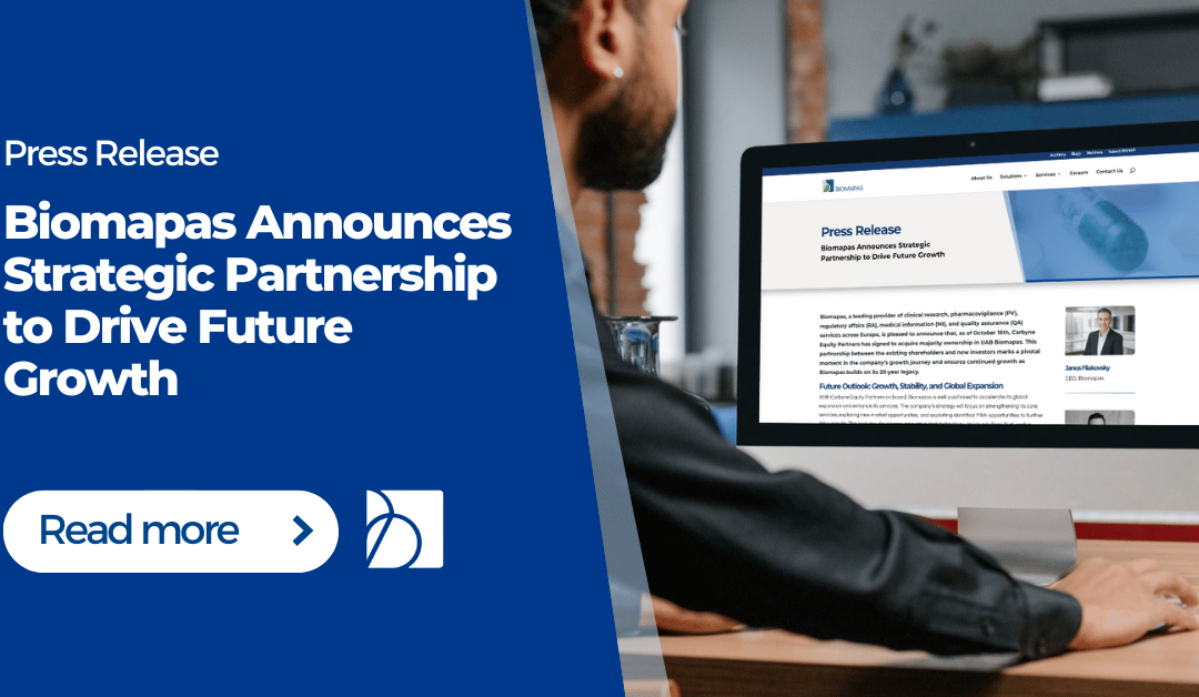 Biomapas Announces Strategic Partnership to Drive Future Growth