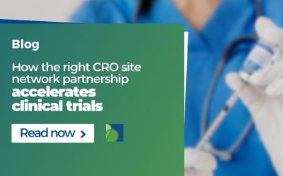 How the right CRO site network partnership accelerates clinical trials