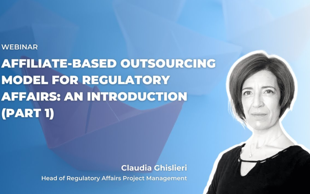 Affiliate Based Outsourcing Model for Regulatory Affairs.