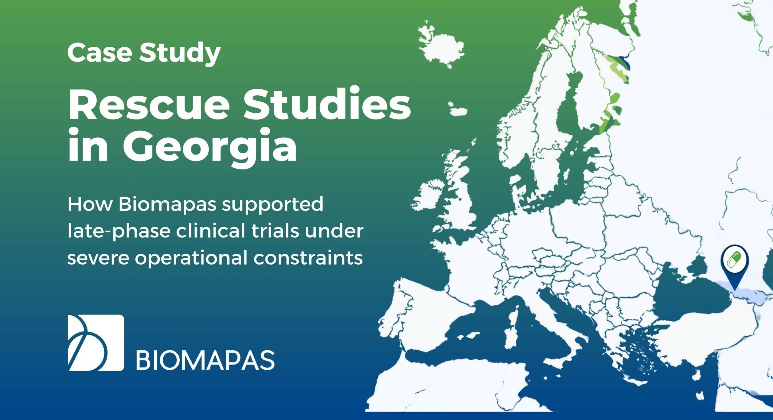 Specialised Rescue Studies Georgia map